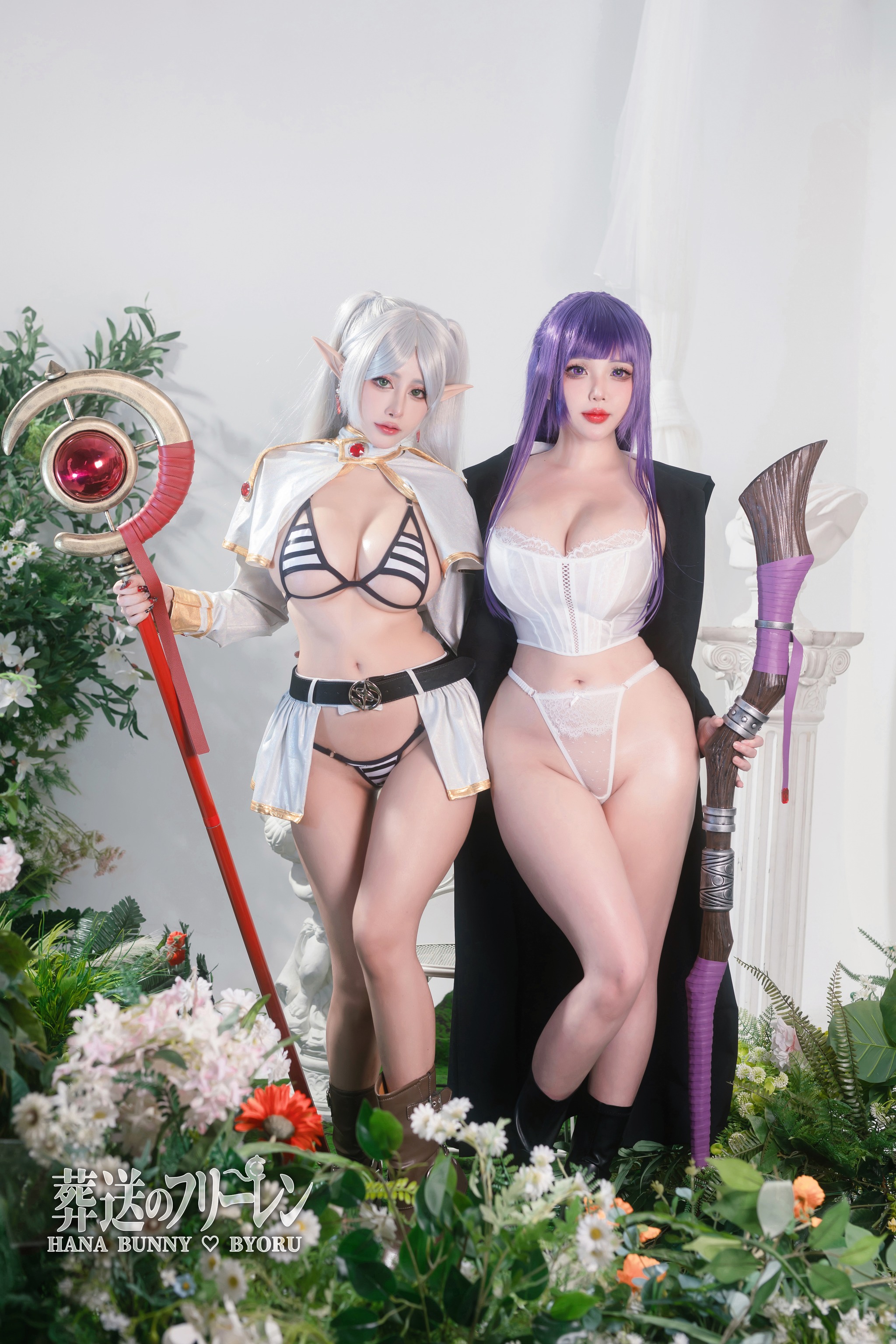图片[1]-Hana Bunny – NO.188 Fern and Frieren Sousou no Frieren (Byoru)[24P]-XikXak